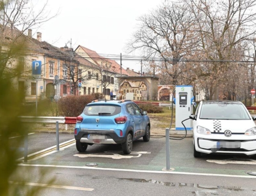Anul acesta, Sibiul ajunge la 35 de stații de încărcare a mașinilor electrice. 14 noi, promise de Primărie